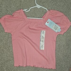 Cat & Jack Pink Short Sleeve Tee